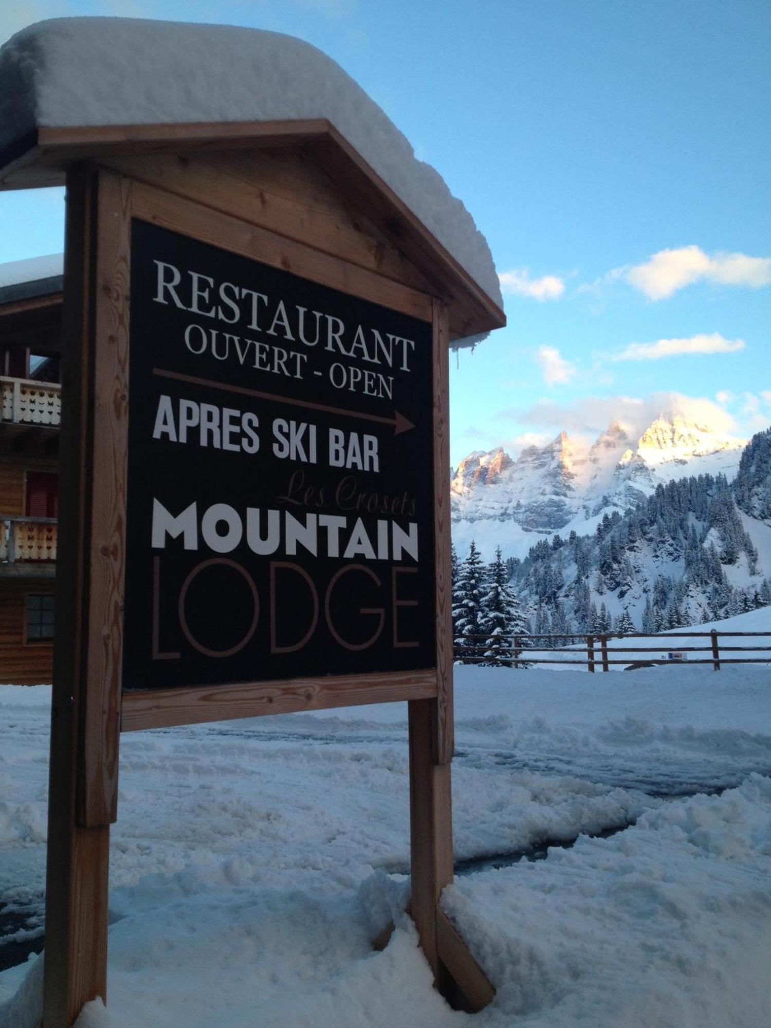 Mountain Lodge, Les Crosets Exterior foto